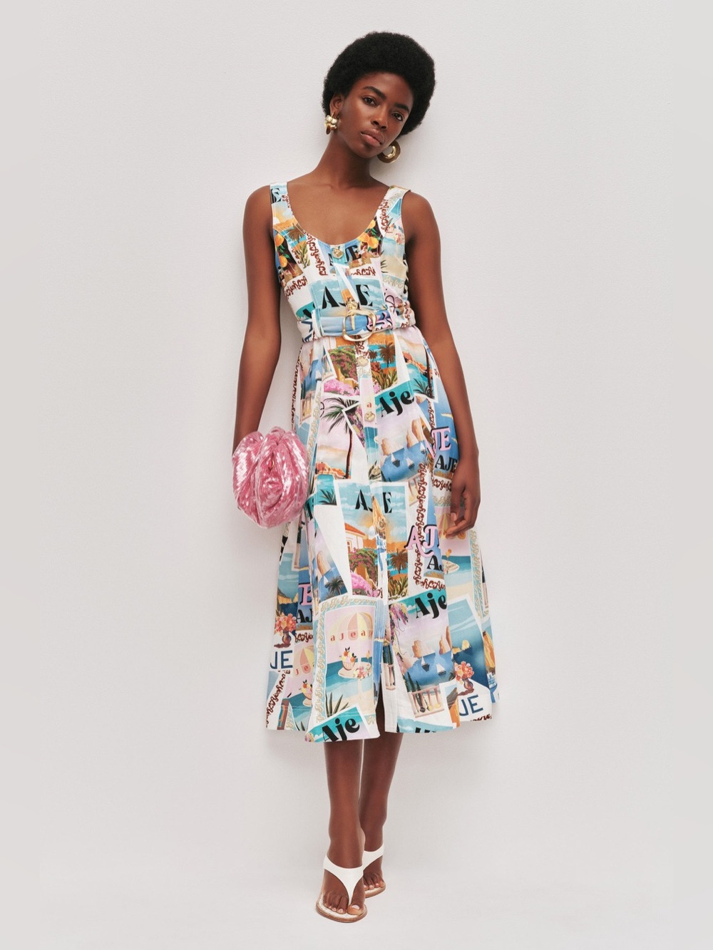 Aje LEONIE MIDI DRESS